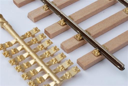 Rippenplatte und Gleis Rippenplatte und Gleis